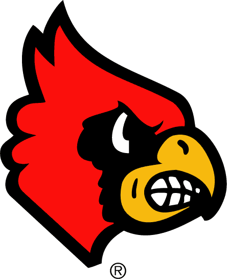 Louisville Cardinals 1984-2000 Secondary Logo t shirts DIY iron ons